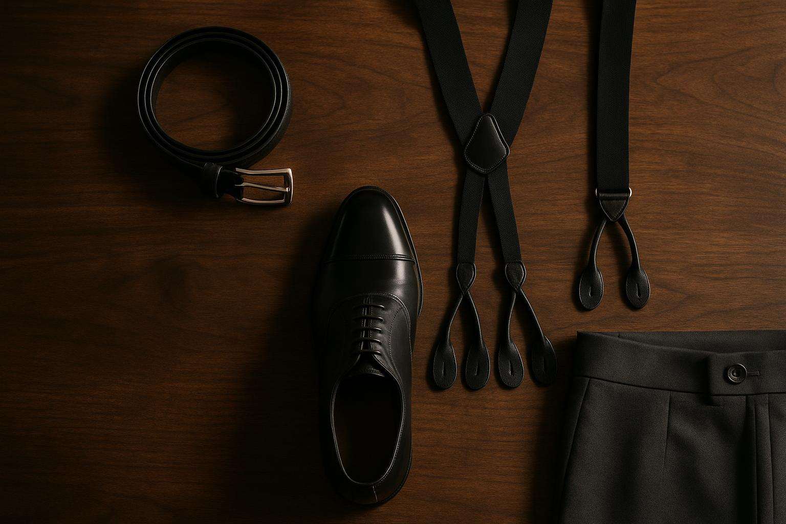Belt vs. Suspenders: What the Groom Should Wear