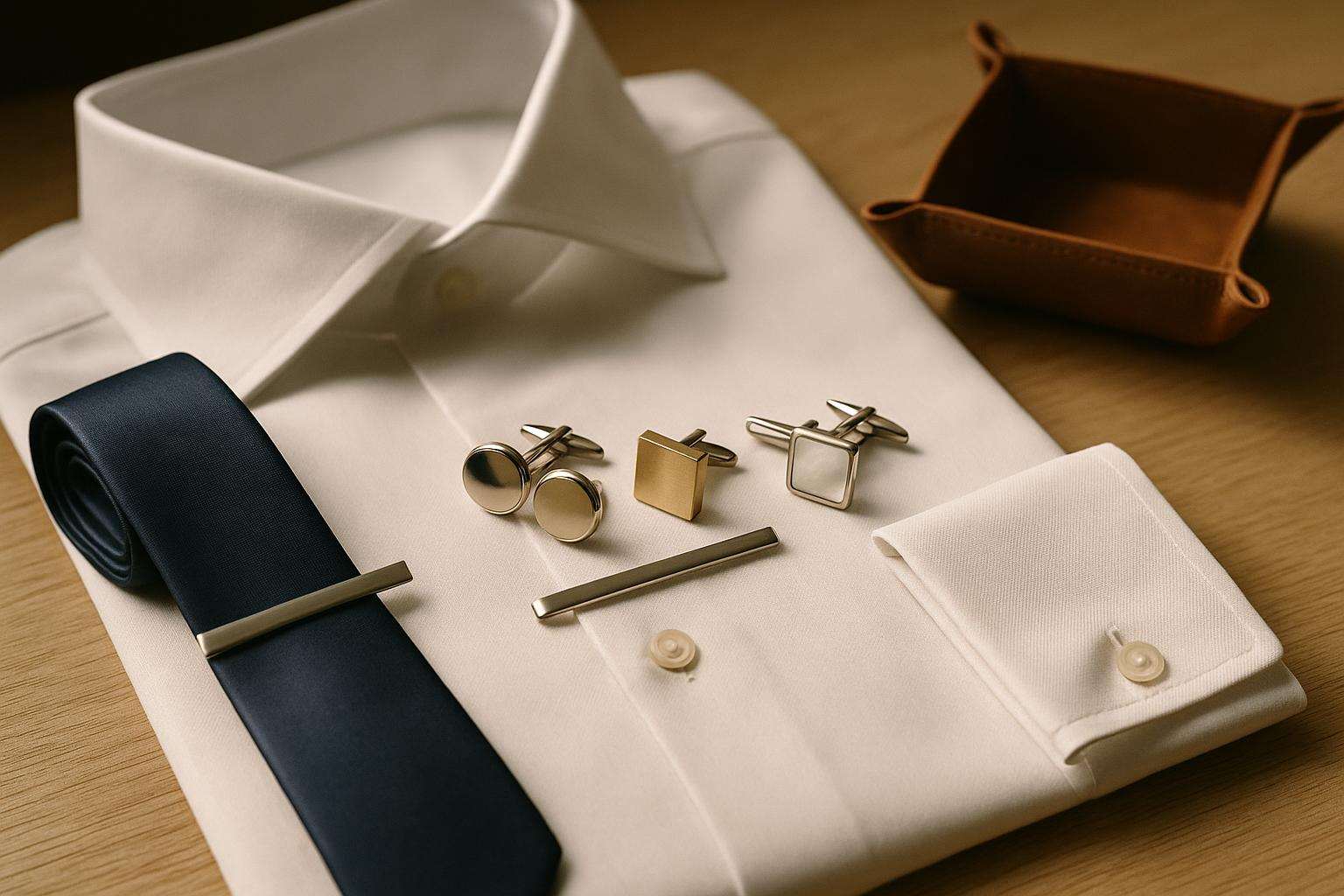 Best Cufflinks & Tie Bars for the Modern Groom