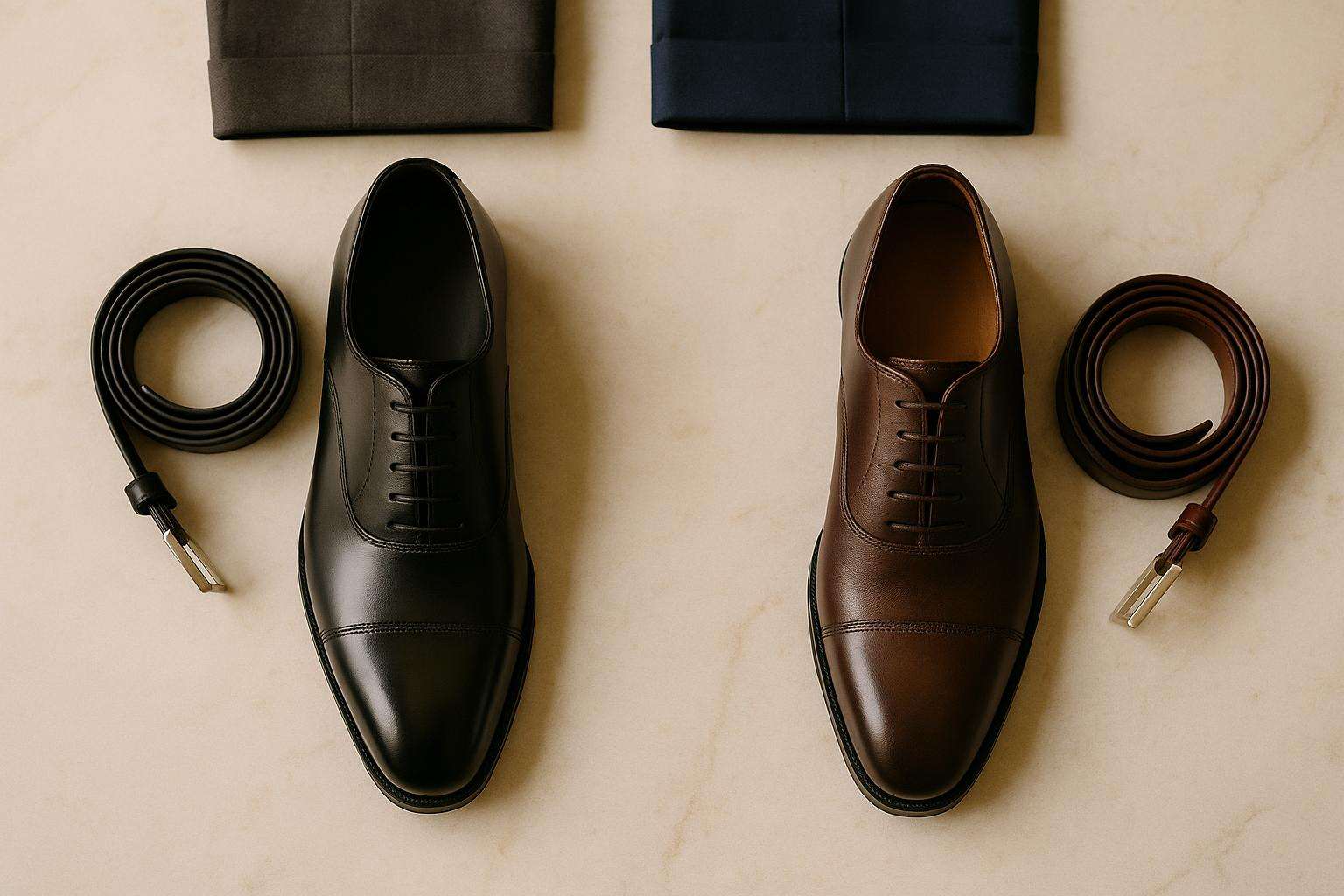 Black vs. Brown Wedding Shoes: The Color Rules