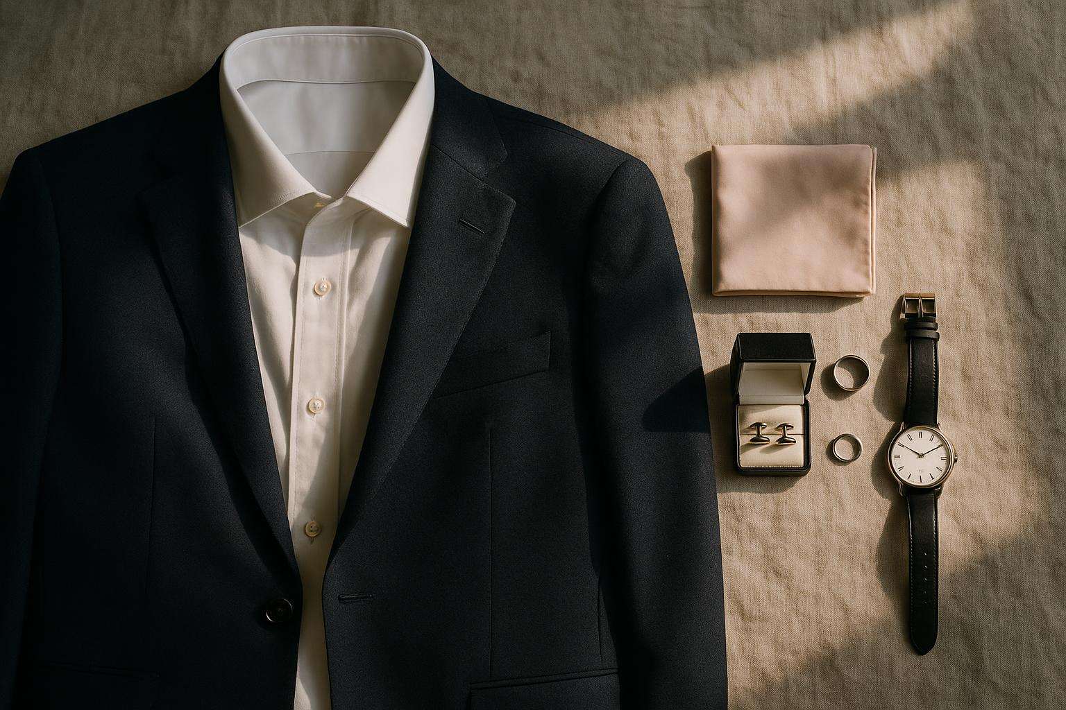 Coordinating the Groom's Look Without Seeing the Dress