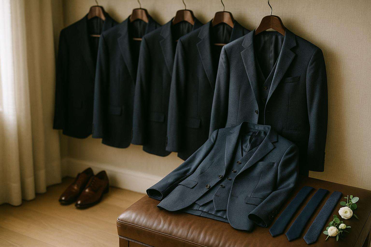 Coordinating Groomsmen Attire: Matching vs. Complementary