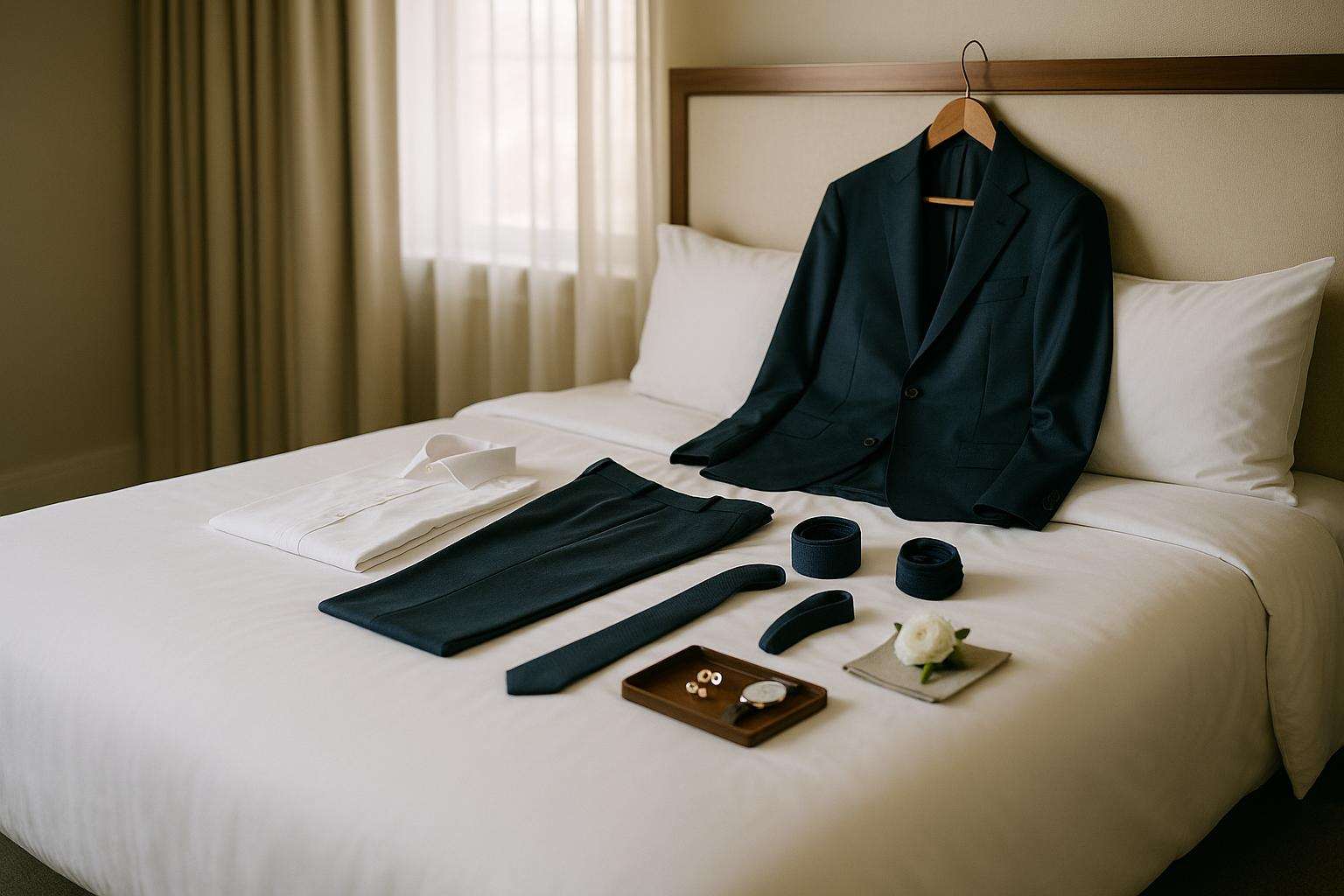 The Groom's Day-Of Attire Timeline: When to Dress and Stay Sharp