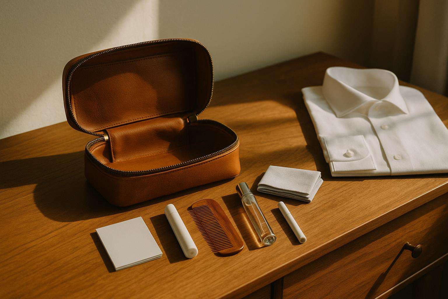 The Groom's Wedding-Day Grooming Kit: A Getting-Ready Checklist