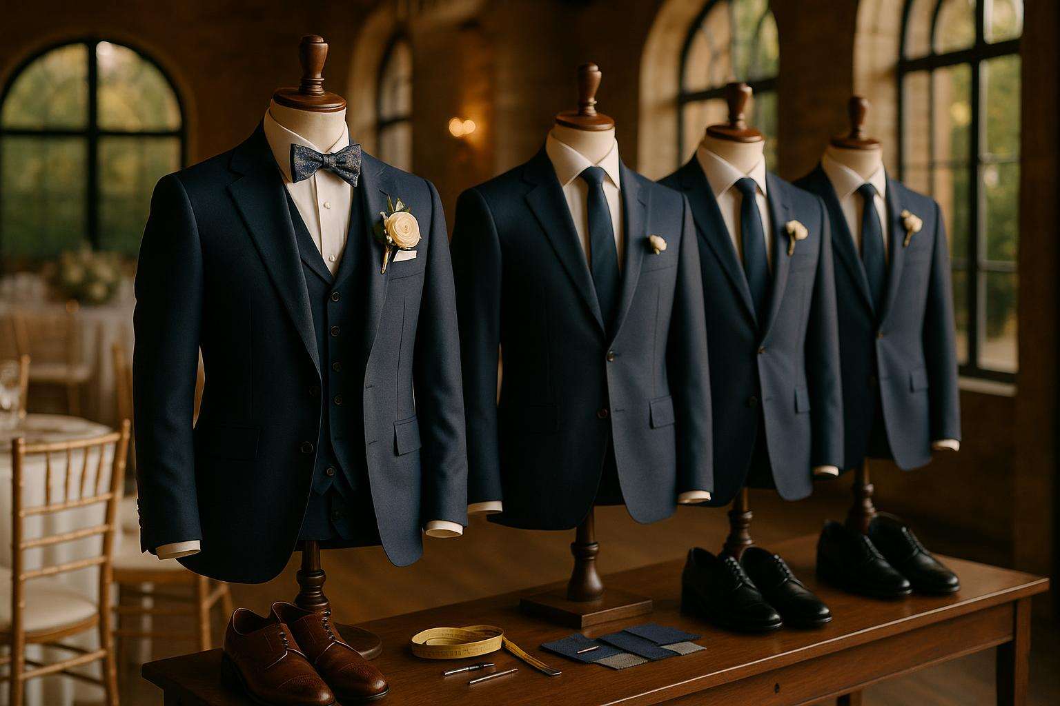 How to Make the Groom Stand Out From His Groomsmen