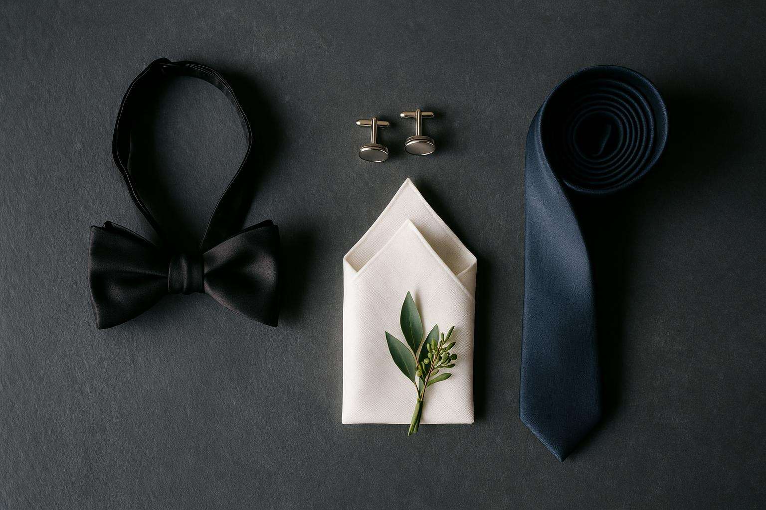 Necktie vs. Bow Tie: Which Suits Your Wedding