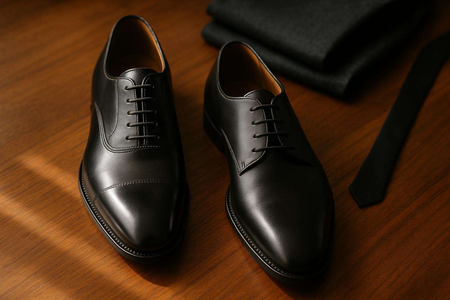 Oxford vs. Derby: Choosing Your Wedding Dress Shoes