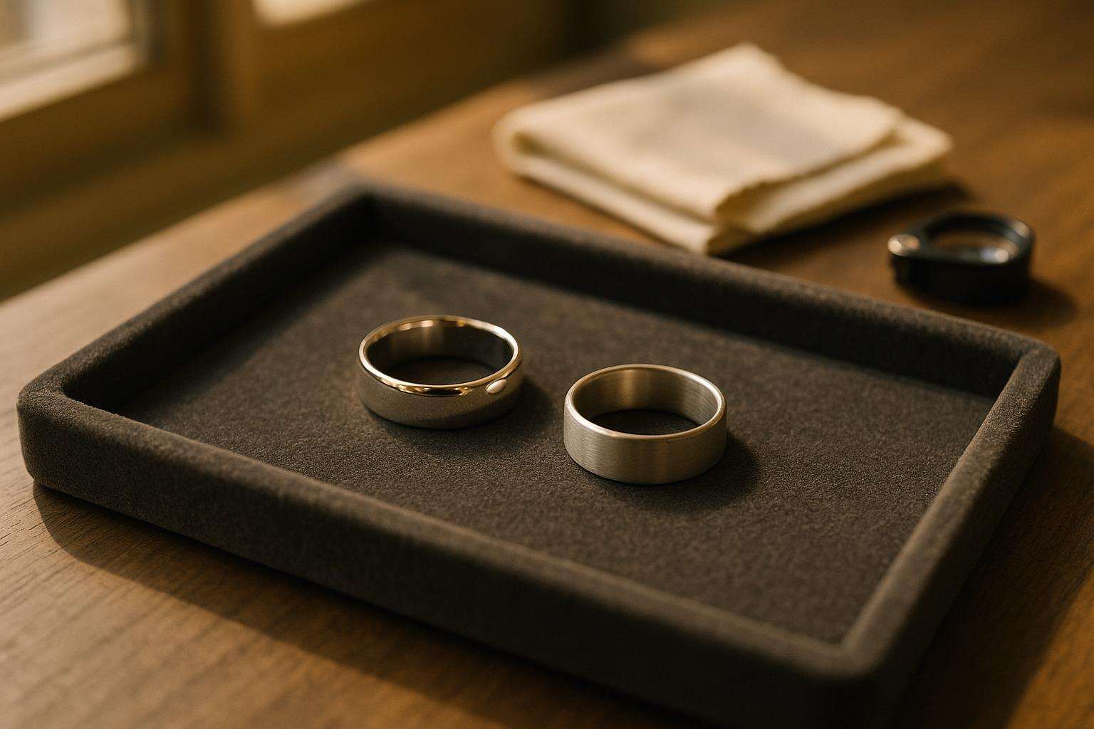 White Gold Men's Wedding Bands: Buyer's Guide (vs Platinum)