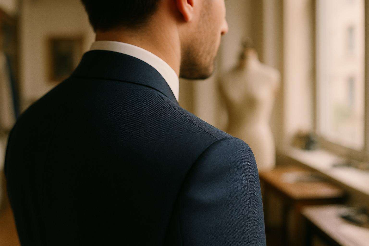 The Shoulder Is Everything: Getting the Groom's Jacket Shoulder Right