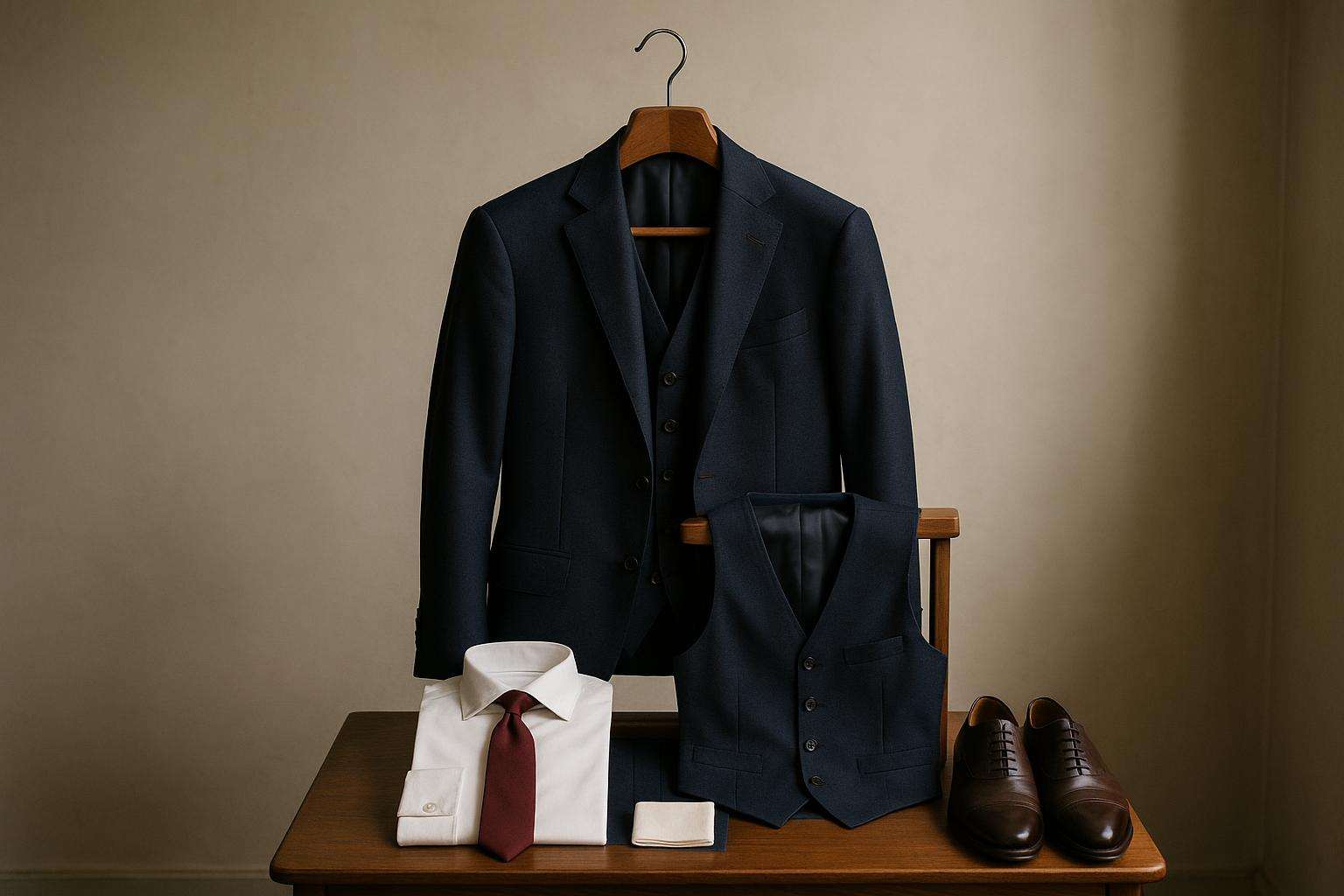 The Three-Piece Wedding Suit: When a Waistcoat Elevates the Groom
