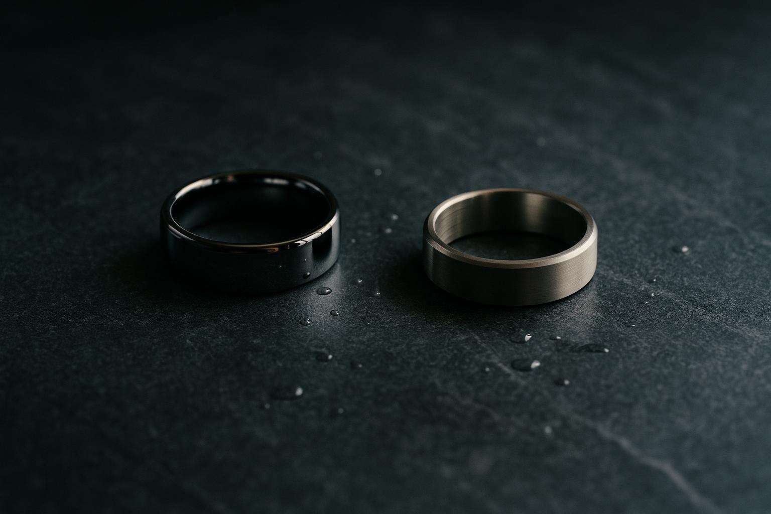 Tungsten vs. Titanium Wedding Bands: Which Holds Up Better?