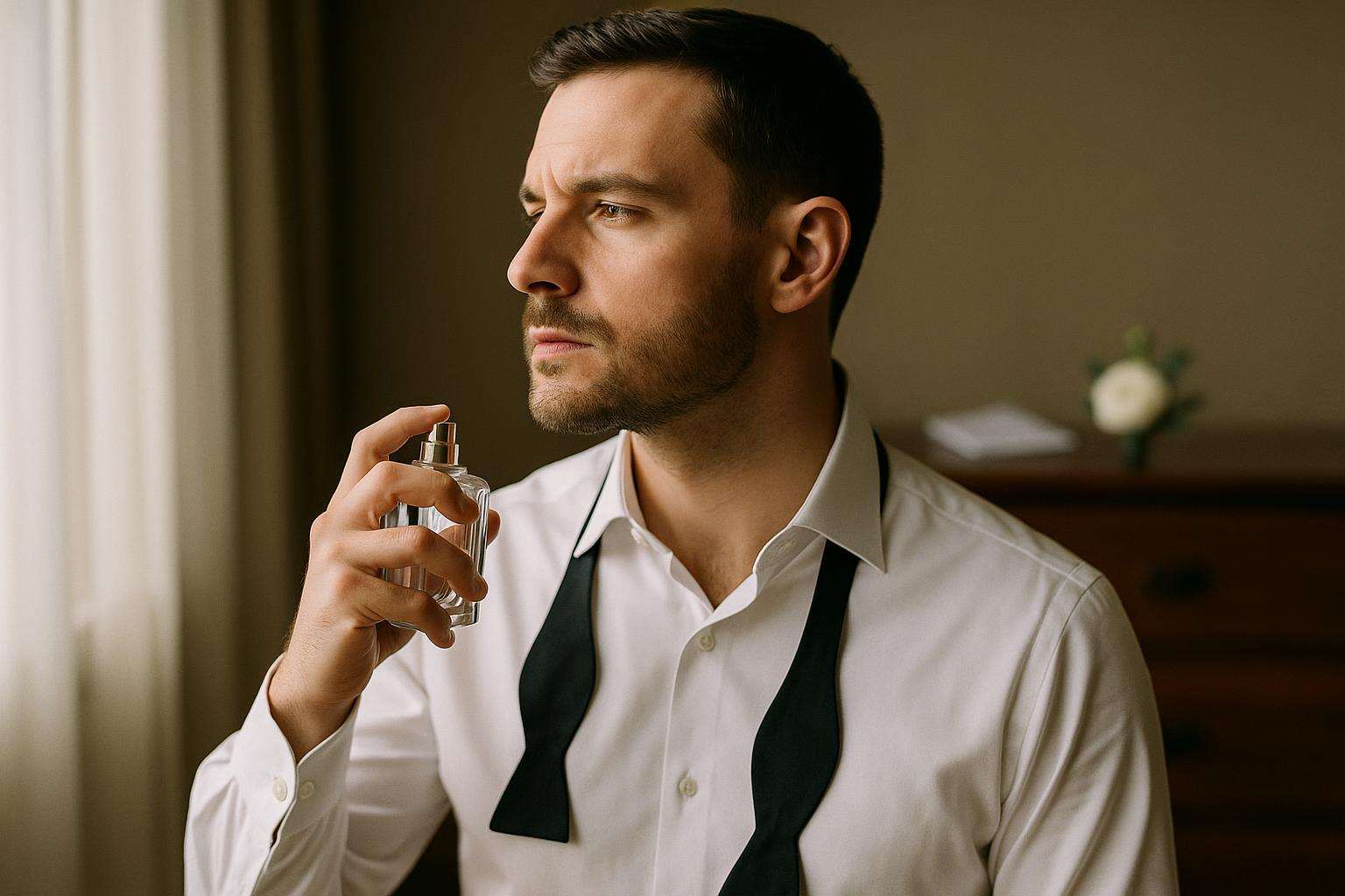 Cologne Etiquette: How Much the Groom Should Wear (and When to Apply)