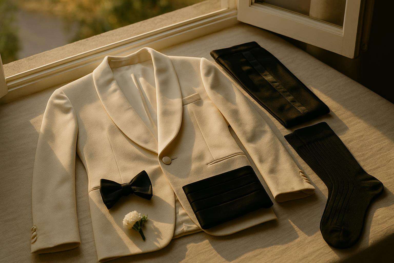 The White Dinner Jacket: Summer Black-Tie for the Bold Groom